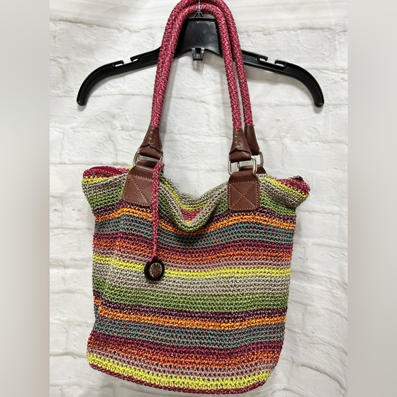 The SAK Gypsy style Crochet Tote Bag - Picture 3 of 4